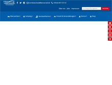 Tablet Screenshot of bensersiel.de